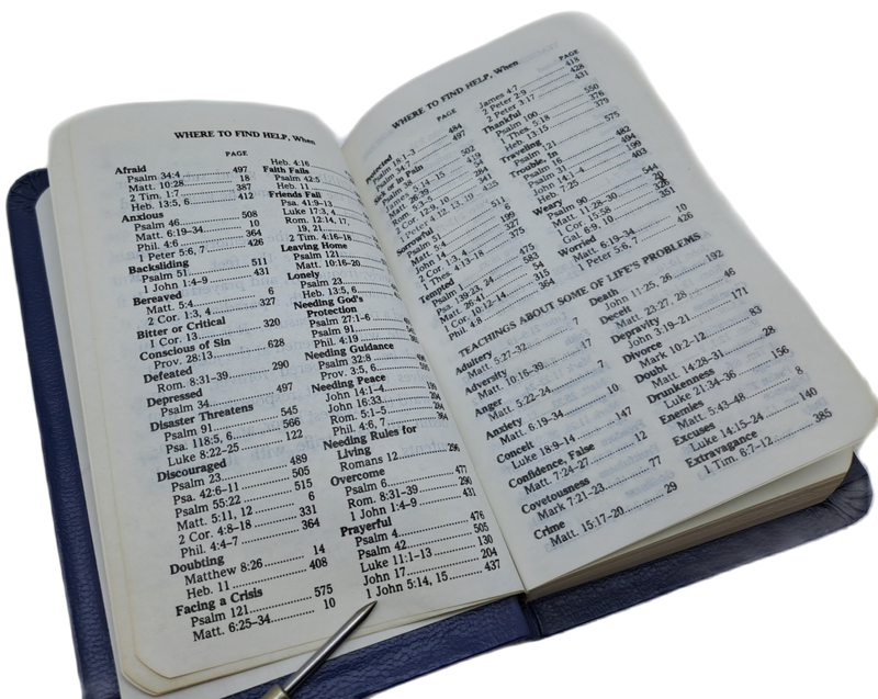 1930`s Pocket Testament League New Testament with Color demostations.