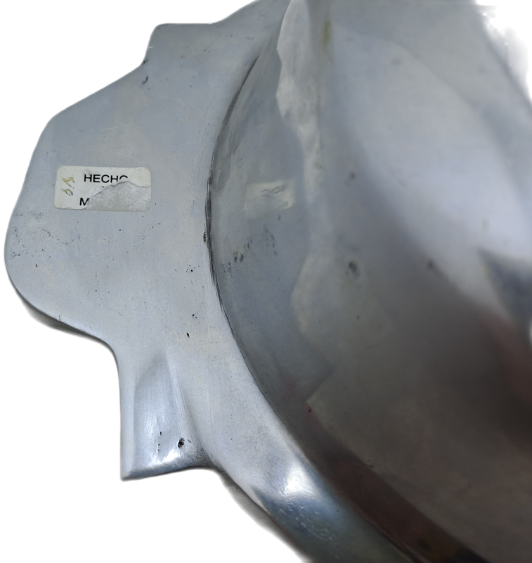 Vintage Hecho en Mexico Pewter Bowl designed by Betty Barrena Hand Crafted in Mexico.