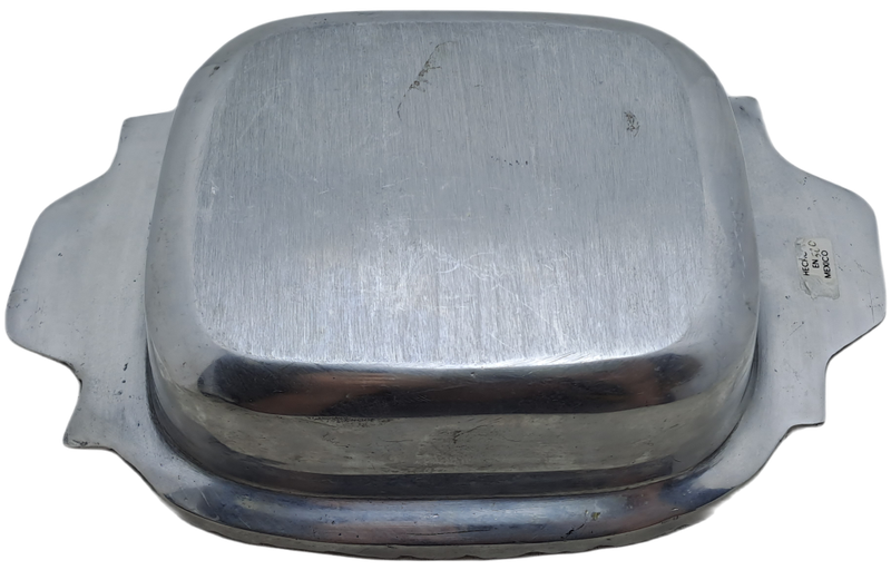 Vintage Hecho en Mexico Pewter Dish designed by Betty Barrena Hand Crafted in Mexico.