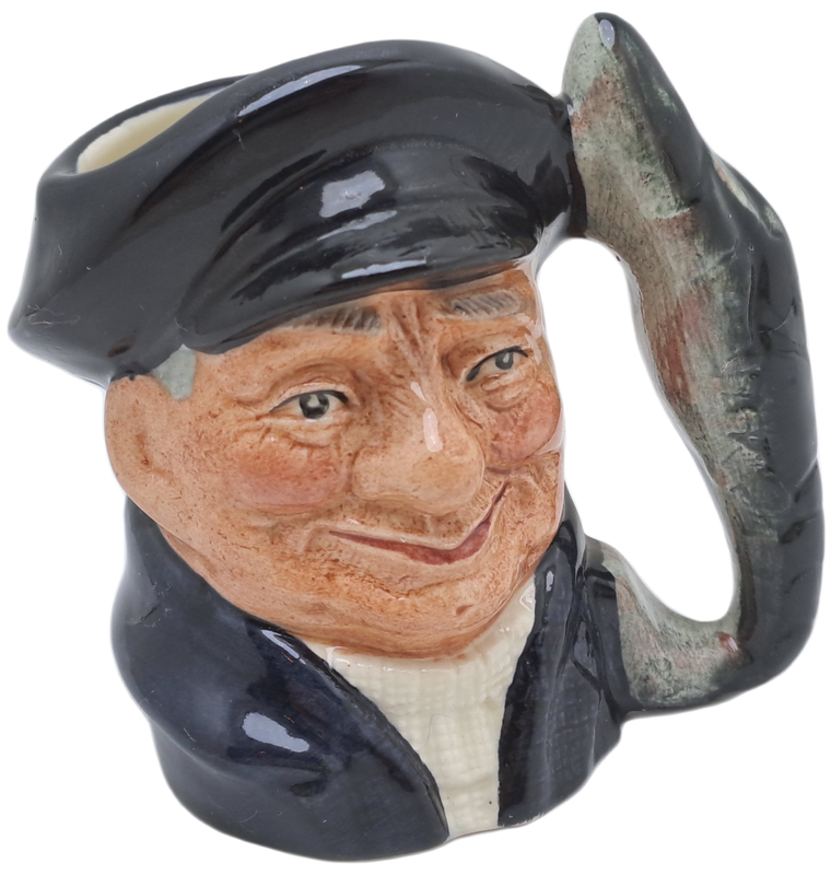 Vintage 1967 Royal Doulton D.6652 `Lobster Man` Toby Jug- 8cm