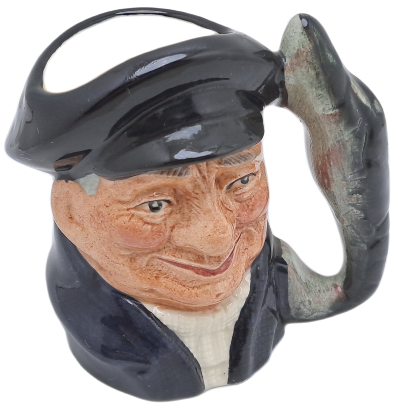Vintage 1967 Royal Doulton D.6652 `Lobster Man` Toby Jug- 8cm