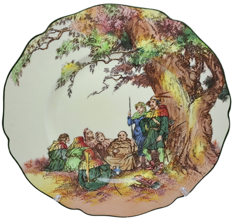 Vintage Royal Doulton D.6341 `Under the Greenwood Tree` Plate- 26,3cm