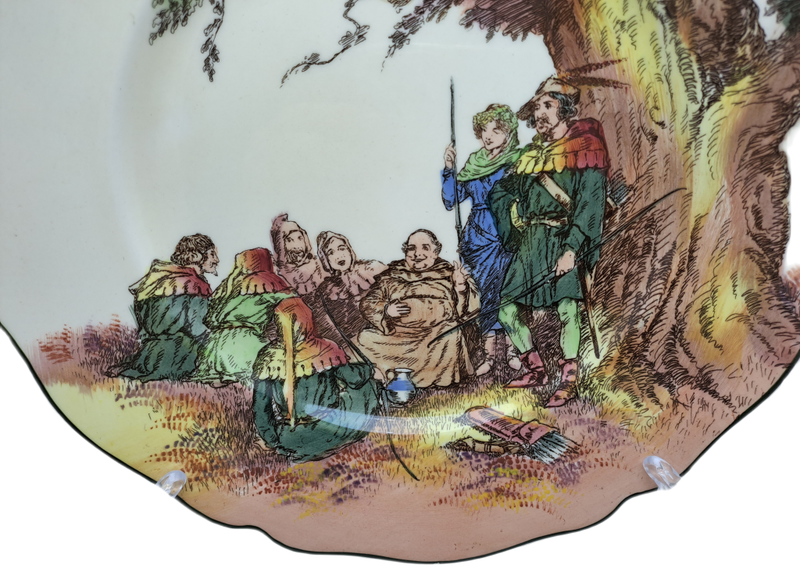 Vintage Royal Doulton D.6341 `Under the Greenwood Tree` Plate- 26,3cm