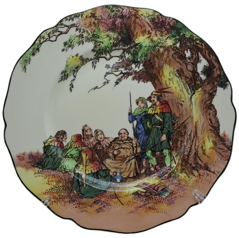 Vintage Royal Doulton D.6341 `Under the Greenwood Tree` Plate- 26,3cm