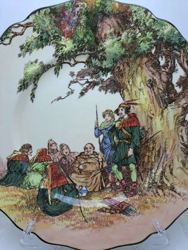 Vintage Royal Doulton D.6341 `Under the Greenwood Tree` Plate- 26,3cm