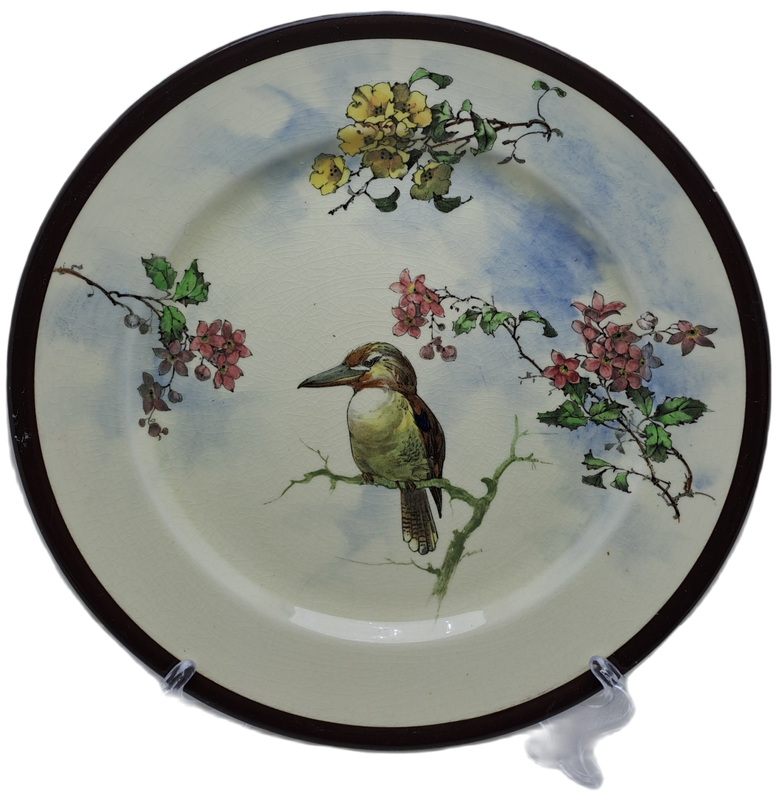 Vintage C1930-1940 Royal Doulton D.4205 `Kookaburra`` Plate- 26cm