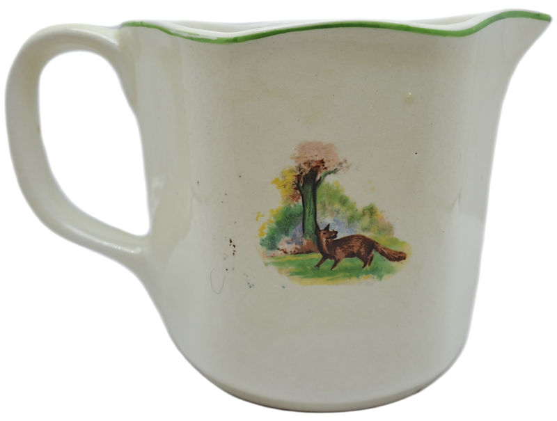 Vintage Nelson Ware Elijah Cotton Ltd Jug -Coaching Scene -Made in England - 10cmx15,5cmx10,5cm