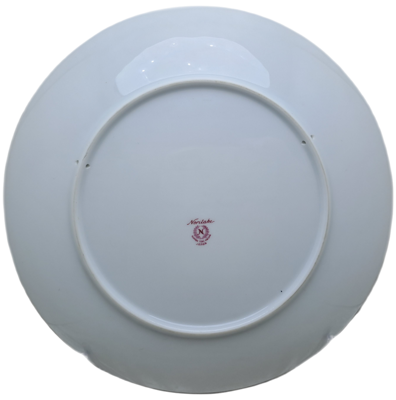 Vintage Noritake `NIPPON TOKI KAISHA` Wall Plate Pink roses -still in Original Packaging- 26.6cm
