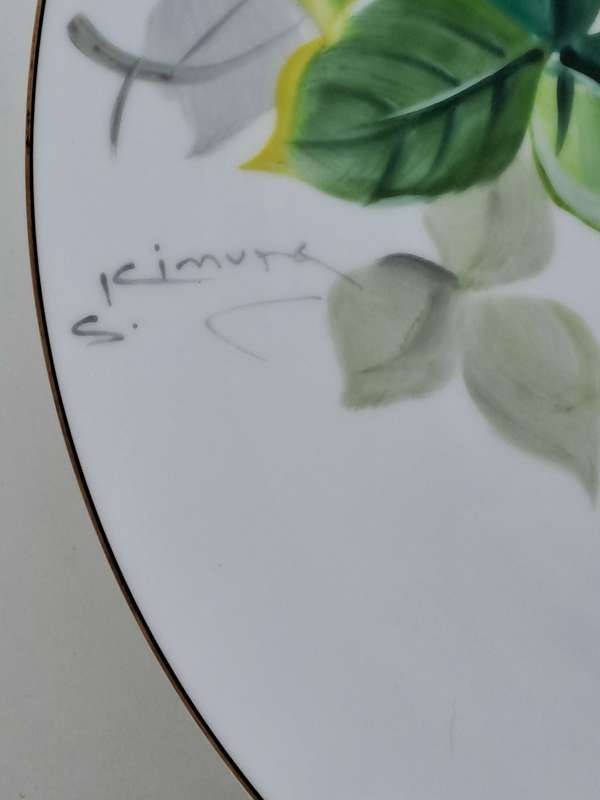 Vintage Noritake `NIPPON TOKI KAISHA` Wall Plate  -still in Original Packaging- 26.6cm
