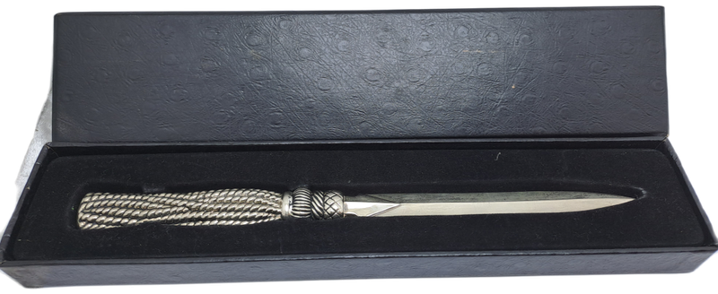 Solid Metal Letter Opener - Boxed-22cm