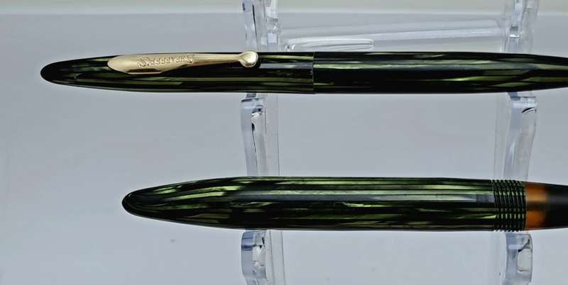 1930`s Sheaffer Fountain Pen and Mechanical Pencil set in Case Made in the USA-see condition