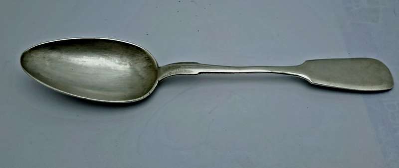 Large Antique 84 Russian Silver Spoon-St.Petersburg 1908-1926 Hallmark
