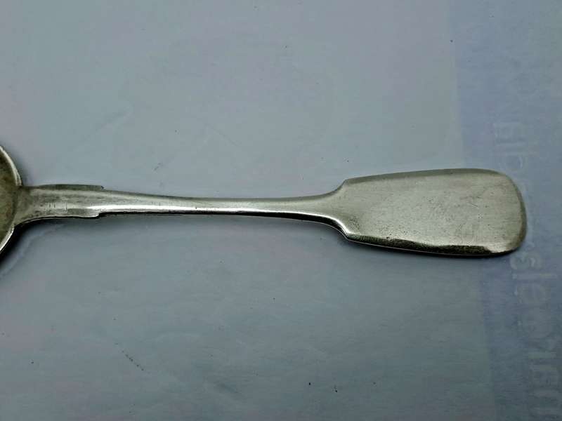 Large Antique 84 Russian Silver Spoon-St.Petersburg 1908-1926 Hallmark