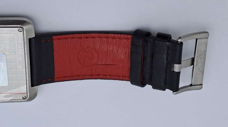 Pre-owned Unused Men`s Levi`s LTE 0102 Quartz watch Red Loop Collection by Strauss & Co.