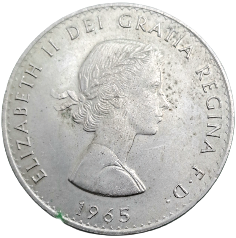 1965  United Kingdom 1 Crown - Elizabeth II Churchill