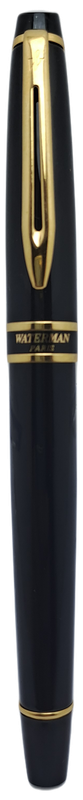 Vintage Waterman Rollerball pen-Black and Gold-pen  In Box -Ink is dry