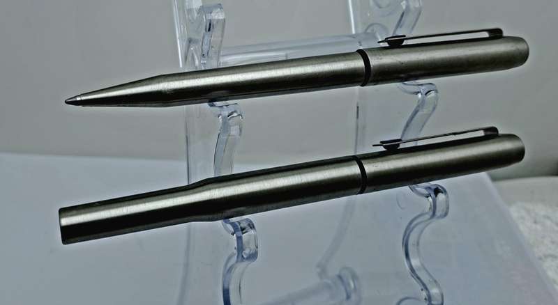 Pre-owned Parker 25 Stainless steel Fountain Pen and Ball point Pen in Parker Case