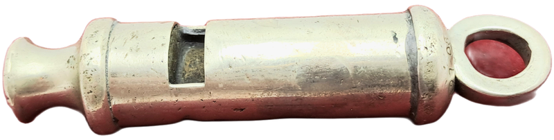 Antique 1915 J.Hudson&Co Police Whistle -Bermingham England  -see History