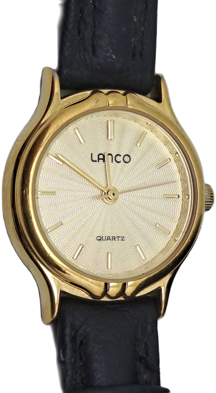 Pre-owned Ladies lanco L165-1277 Quartz Watch -Working -Boxed