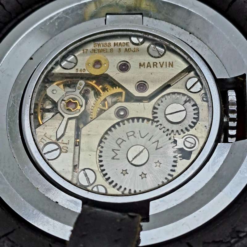 Vintage 1930-1940`s SADI Marvin Pocket watch keychain wheel watch manual winding Swiss Made