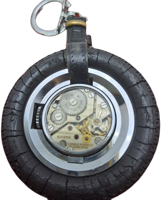 Vintage 1930-1940`s SADI Marvin Pocket watch keychain wheel watch manual winding Swiss Made
