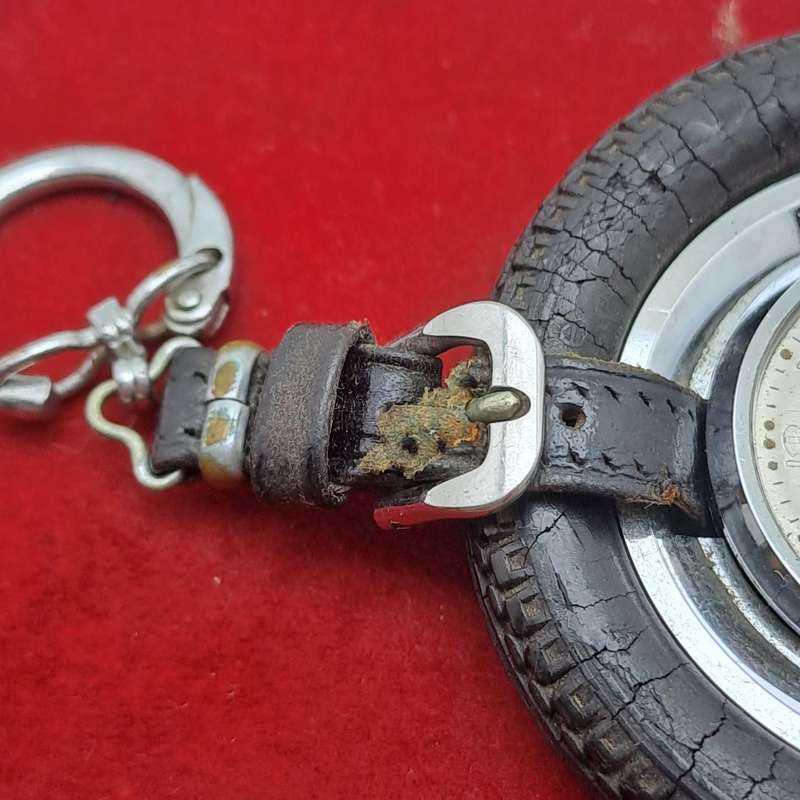 Vintage 1930-1940`s SADI Marvin Pocket watch keychain wheel watch manual winding Swiss Made