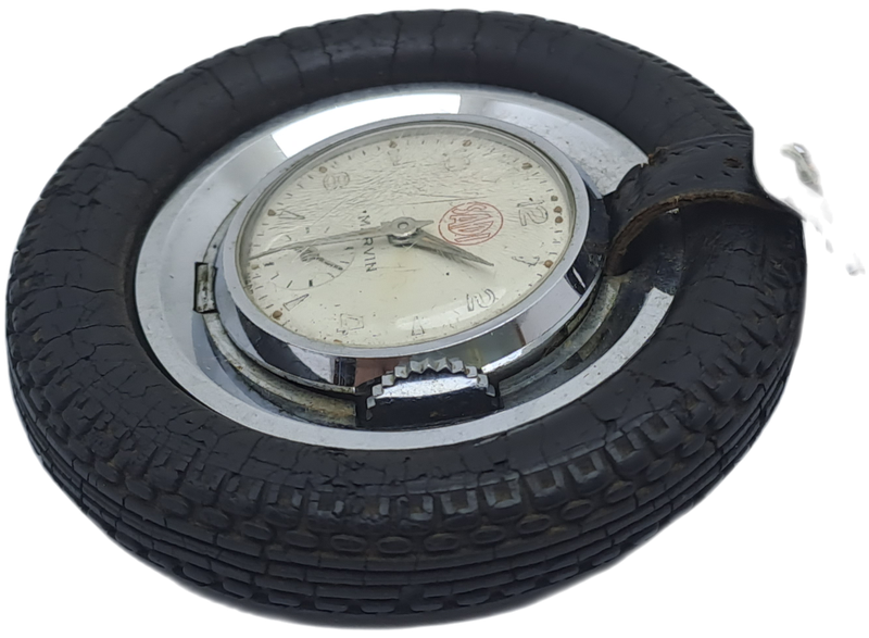 Vintage 1930-1940`s SADI Marvin Pocket watch keychain wheel watch manual winding Swiss Made