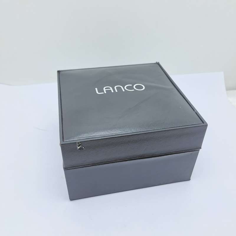 Pre-owned Stainless Steel Universal lanco Quartz-Date- watch -Working -Boxed