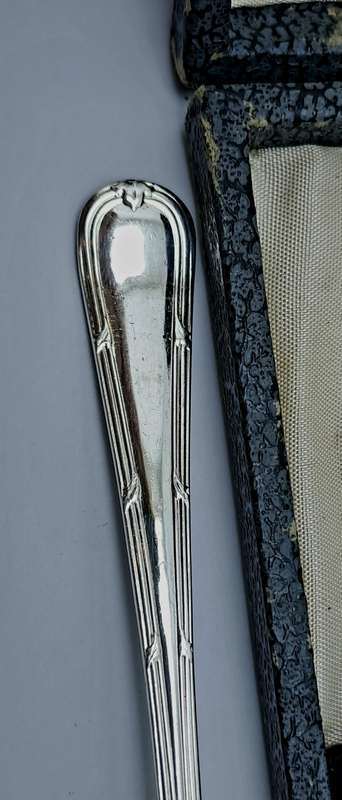 6pc Vintage Yeoman Silver Plate EPNS Cake-Forks-Sheffield England.Boxed