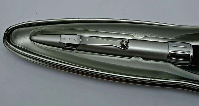 Vintage Cross Morph Ballpoint Pen in Original tin Case -Ink Is Good