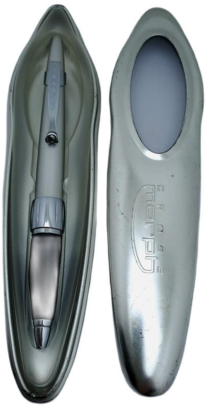 Vintage Cross Morph Ballpoint Pen in Original tin Case -Ink Is Good