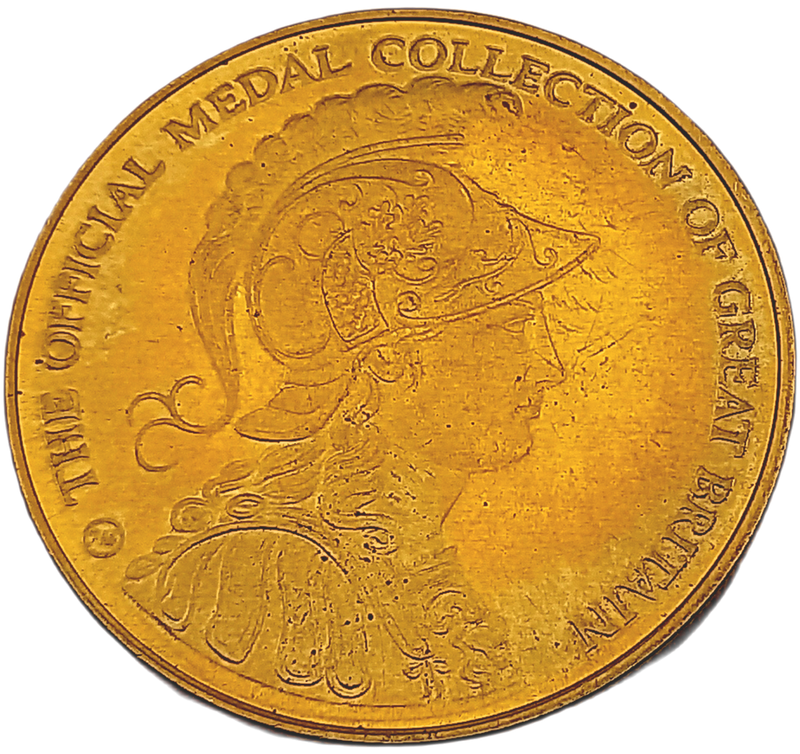 Rare Norwich Cathedral- The official Medal Collection of Great Britain - Tourist souvenir
