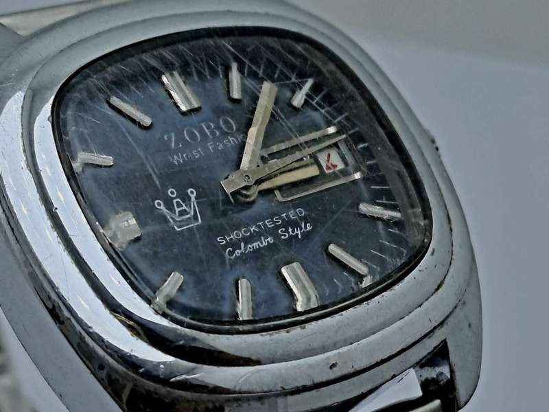 Vintage ZOBO Wrist Fashion Colombre Style Mens watch  -Need service read more