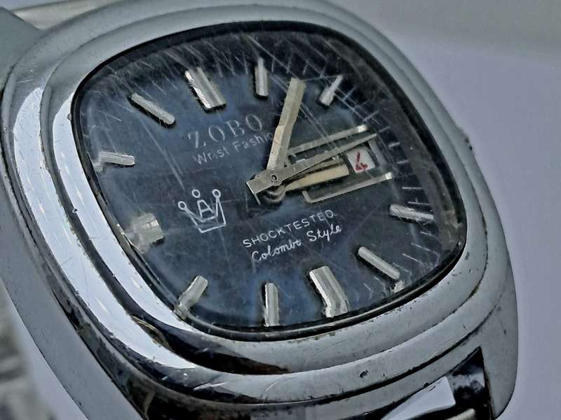 Vintage ZOBO Wrist Fashion Colombre Style Mens watch  -Need service read more