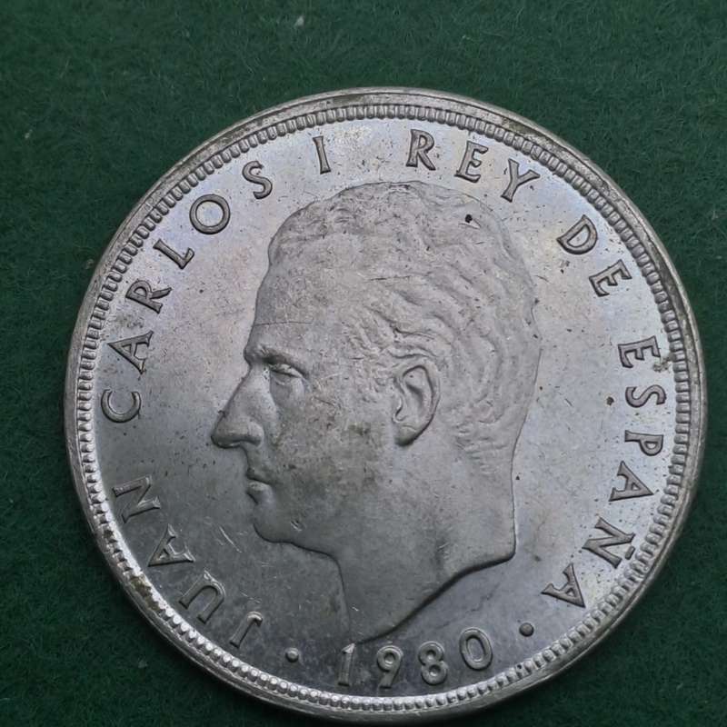 1980 Spain 100 Pesetas - Juan Carlos I- 1982 FIFA World Cup Circulating commemorative coin