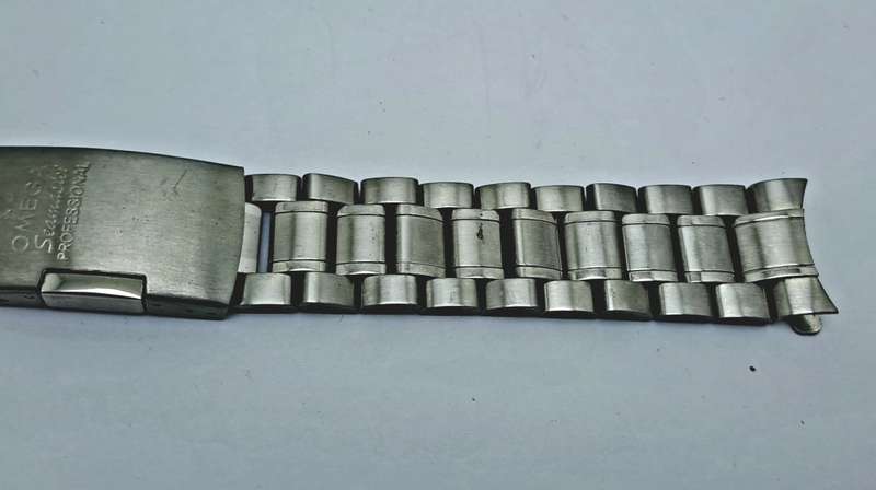 Pre-Owned Original OMEGA SEAMASTER PROFESSIONAL Mens Stainless Steel Strap 25cm