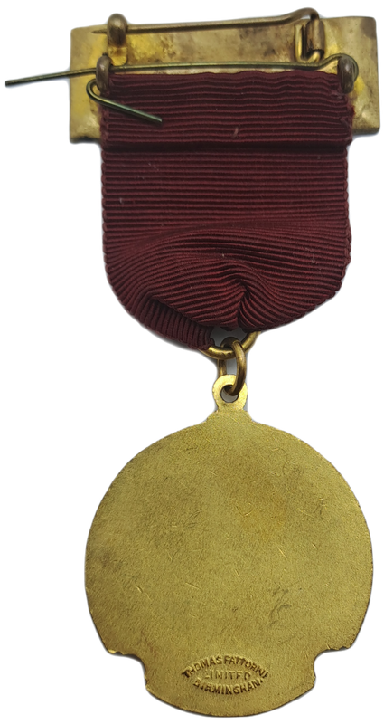 1930 Fourth Worlds Poultry Congress London Medal - Made by Thomas Fattorini Ltd. Birmingham  England