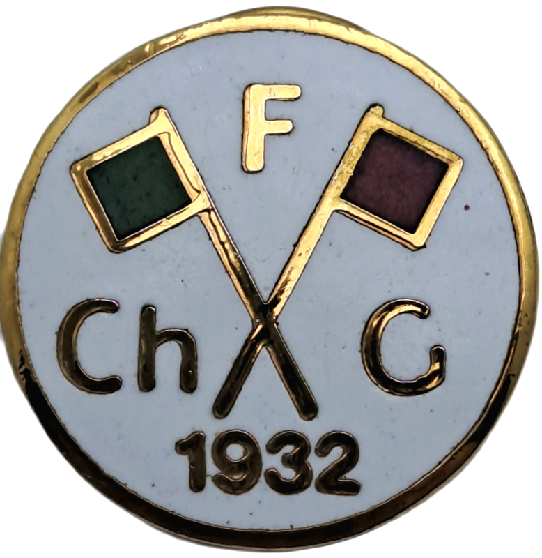 Unknown 1932 Enamel Pin -20mm (could be a soccer or Golf Club)