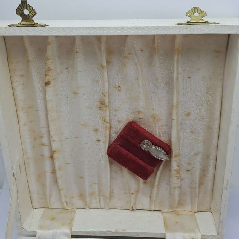 Vintage 13pc Angora Silver Plate Co.Ltd E.P.N.S Tea cutlery set -Boxed (One teaspoon Missing)