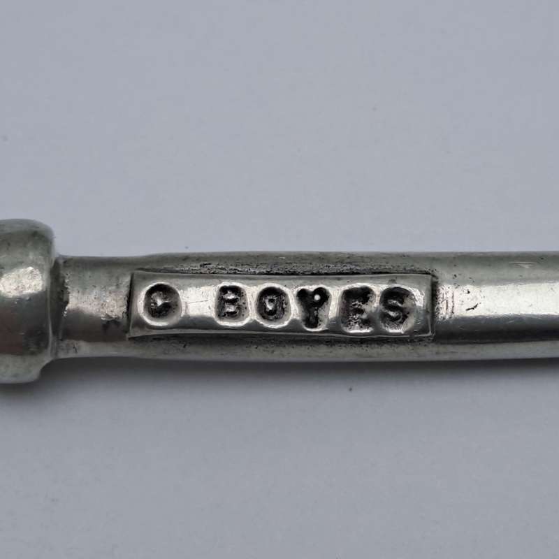 Collectable Designer Carol Boyes Spoon 14cm -Pewter
