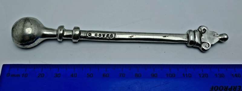 Collectable Designer Carol Boyes Spoon 14cm -Pewter