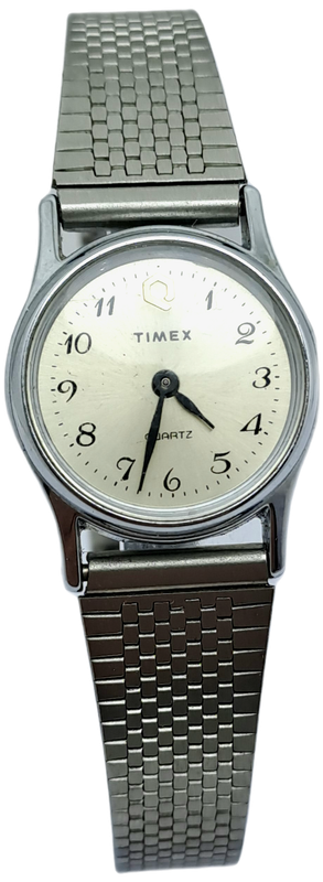 Pre-owned Vintage Ladies TIMEX Quartz Stainless Steel watch - Working-