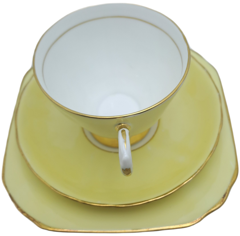 Vintage Royal TUSCAN Yellow Trio Fine English Bone China Pattern C8985 (2 Available)