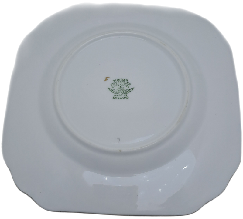 Vintage Royal TUSCAN Pale Blue Trio Fine English Bone China Pattern C9012