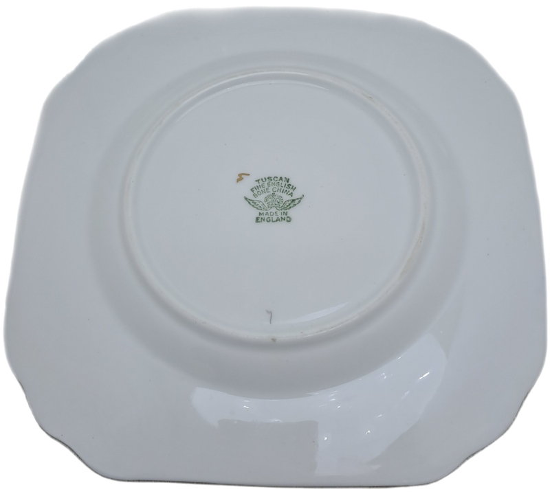 Vintage Royal TUSCAN Pale Blue Trio Fine English Bone China Pattern C9012