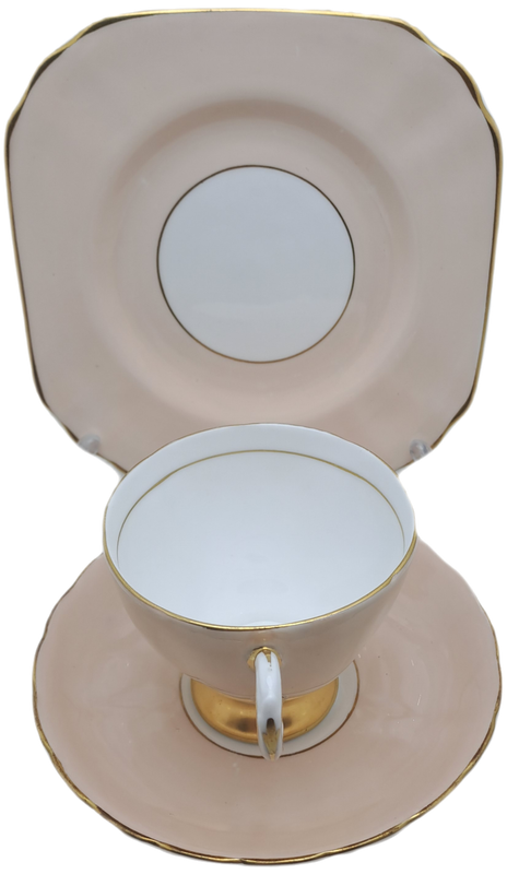 Vintage Royal TUSCAN Peach Trio Fine English Bone China Pattern C9157 (2 Available)