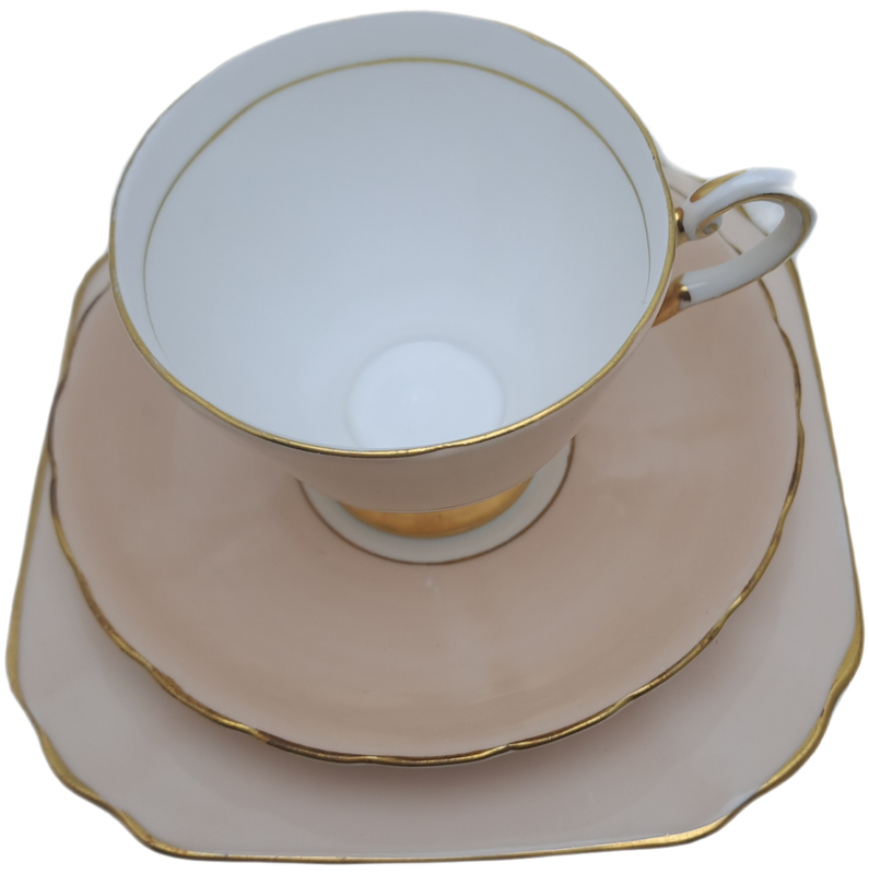 Vintage Royal TUSCAN Peach Trio Fine English Bone China Pattern C9157 (2 Available)