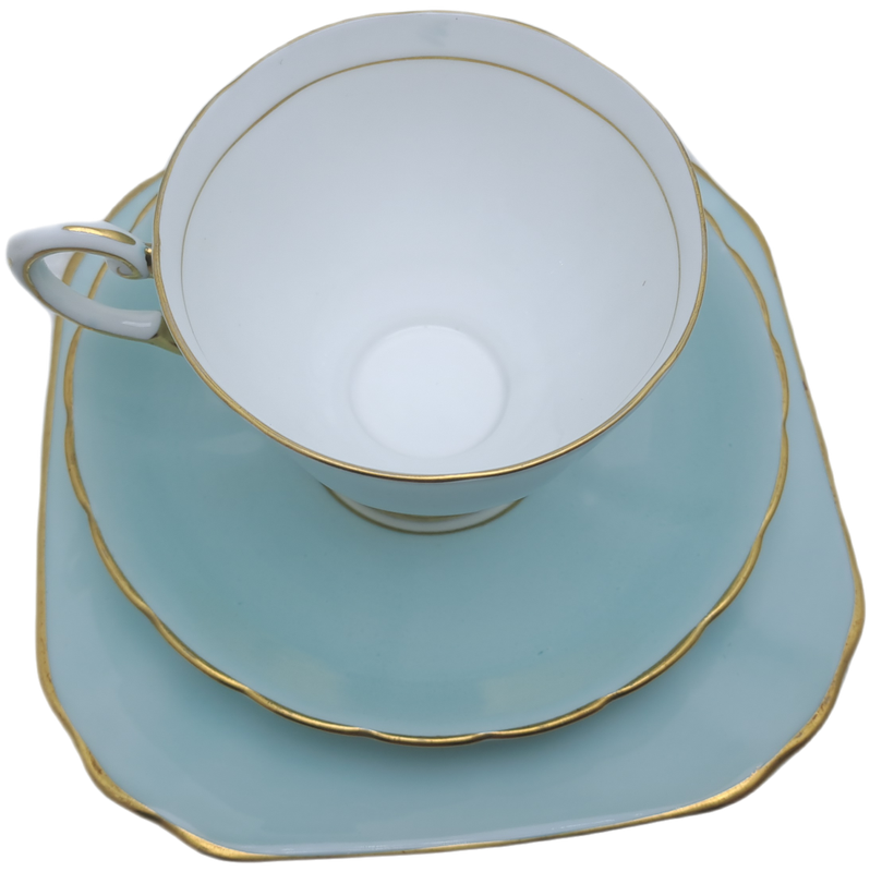 Vintage Royal TUSCAN Blue Color Trio Fine English Bone China Pattern C9151 (2 Available)