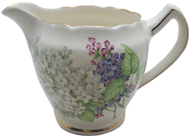 Vintage 1950`s OLD FOLEY CHINARITA 5512 Creamer-James Kent Ltd
