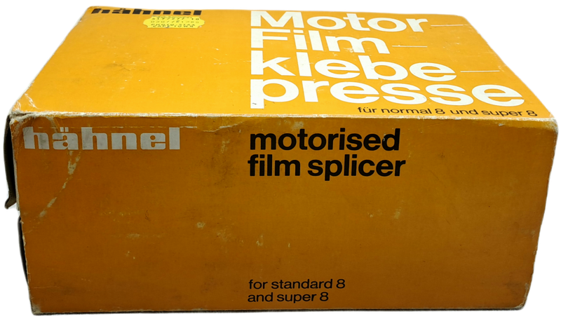 A Vintage Hahnel Collmatic German Made Motor Super 8 Film Splicer-Boxed